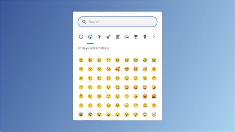 emoji keyboard chrome